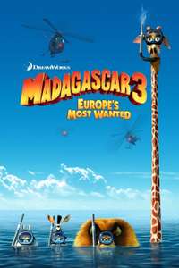 Madagascar 3: Europe's Most Wanted - Poster