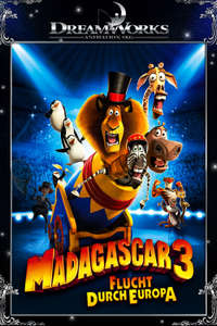 Madagascar 3: Europe's Most Wanted - Poster