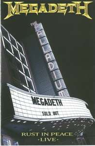 Megadeth: Rust in Peace Live - Poster