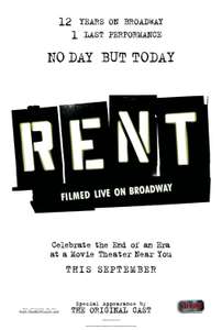 Rent: Filmed Live on Broadway - Poster
