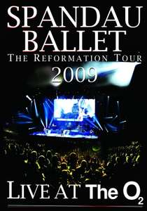 Spandau Ballet: The Reformation Tour 2009 - Live at the O2 - Poster