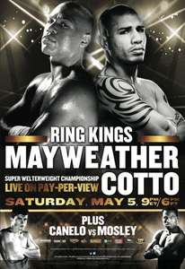 Mayweather vs. Cotto - Poster