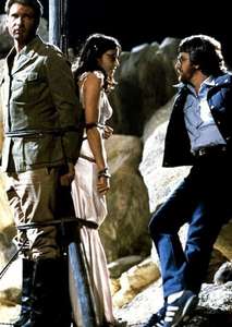 On Set With  Raiders Of The Lost Ark  - Poster