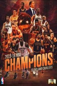 2015-16 NBA Champions - Cleveland Cavaliers - Poster