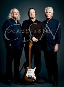 Crosby  Stills & Nash - CSN 2012 - Poster