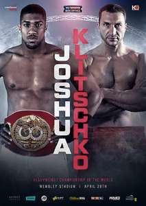 Anthony Joshua vs. Wladimir Klitschko - Poster
