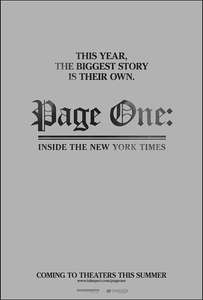 Page One: Inside the New York Times - Poster