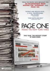 Page One: Inside the New York Times - Poster