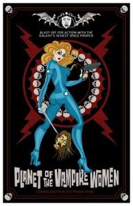 Planet of the Vampire Women - Poster