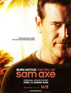 Burn Notice: The Fall of Sam Axe - Poster