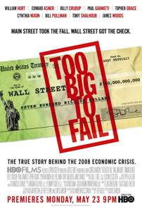 Too Big to Fail - Posters