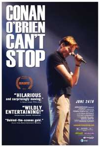 Conan O'Brien Can't Stop - Poster