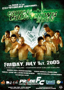 Pride Critical Countdown 2005 - Poster