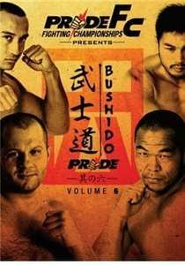 Pride Bushido 6 - Poster