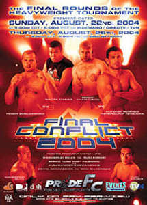 Pride Final Conflict 2004 - Poster