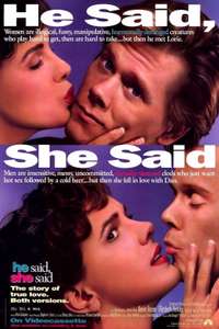 He Said  She Said - Poster