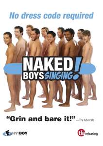 Naked Boys Singing - Poster