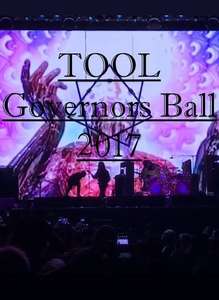 Tool: Live at The Governors Ball - Poster