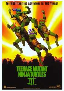 Teenage Mutant Ninja Turtles III - Poster