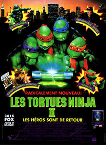 Teenage Mutant Ninja Turtles II: The Secret of the Ooze - Poster