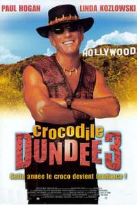 Crocodile Dundee in Los Angeles - Poster