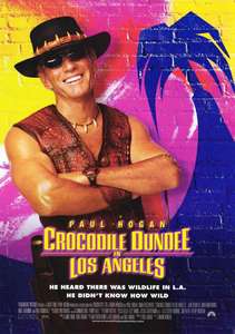 Crocodile Dundee in Los Angeles - Poster