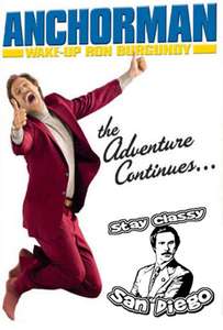 Wake Up  Ron Burgundy: The Lost Movie - Poster