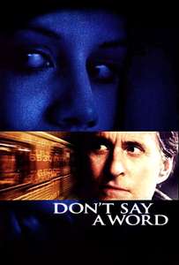 Don't Say a Word - Poster