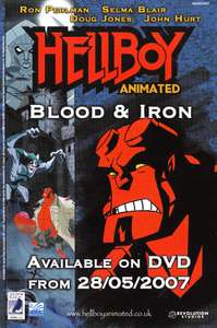 Hellboy Animated: Blood and Iron - Poster