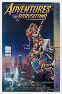 Adventures in Babysitting - Poster
