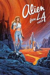 Alien from L.A. - Poster