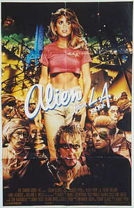 Alien from L.A. - Poster