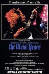 The Decline of Western Civilization Part II: The Metal Years - Poster