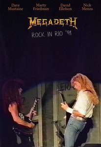 Megadeth: Rock in Rio 1991 - Poster