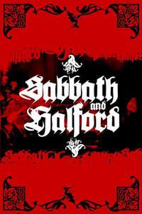 Black Sabbath [2004] with Rob Halford Live at Ozzfest - Poster