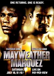 Mayweather vs. Marquez - Poster