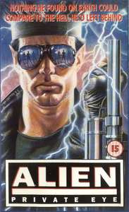 Alien Private Eye - Poster
