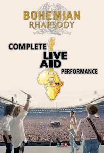 Bohemian Rhapsody: Complete Live Aid Performance - Poster