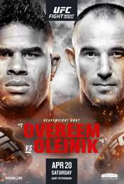 UFC on ESPN+ 7: Overeem vs. Oleinik