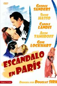 A Scandal in Paris - Posters