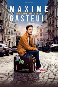 Maxime Gasteuil arrive en ville - Posters