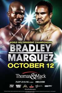 Timothy Bradley vs Juan Manuel Marquez - Poster