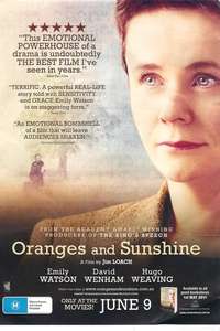 Oranges and Sunshine - Poster