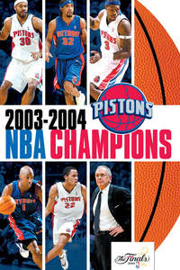 NBA Champions 2003-2004: Pistons - Poster