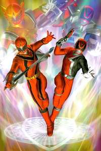 Mahou Sentai Magiranger vs. Dekaranger - Poster