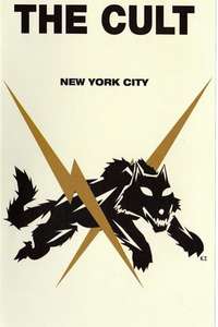 The Cult - New York City - Poster