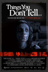 Things You Don't Tell - Poster