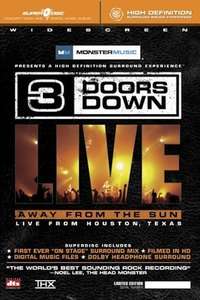 3 Doors Down: Away from the Sun  Live from Houston  Texas - Poster