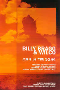 Billy Bragg & Wilco: Man in the Sand - Poster