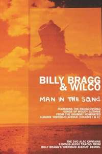 Billy Bragg & Wilco: Man in the Sand - Poster